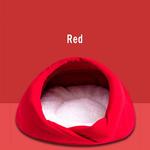 RELABTABY Cat and Dog Tent Cave Bed for Small Pet Dog Puppy, Ultr...