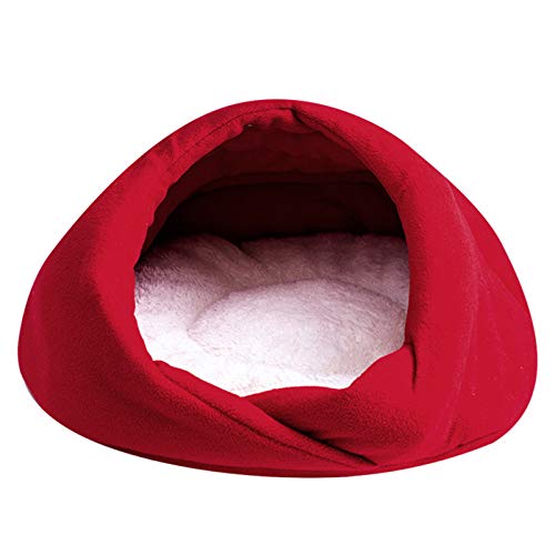 RELABTABY Cat and Dog Tent Cave Bed for Small Pet Dog Puppy, Ultr...
