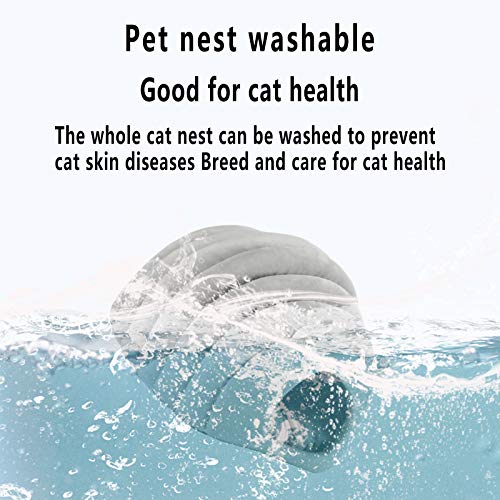 RELABTABY Cat Bed Cave House, Best for Indoor Cats Houses Heated ...