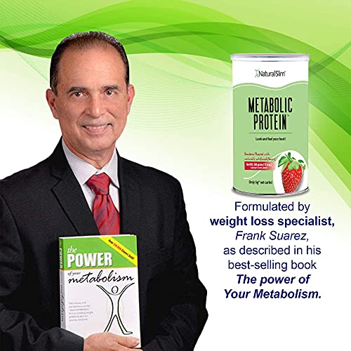 NaturalSlim Whey Protein Blend Shakes, All-in-One Meal Replacemen...