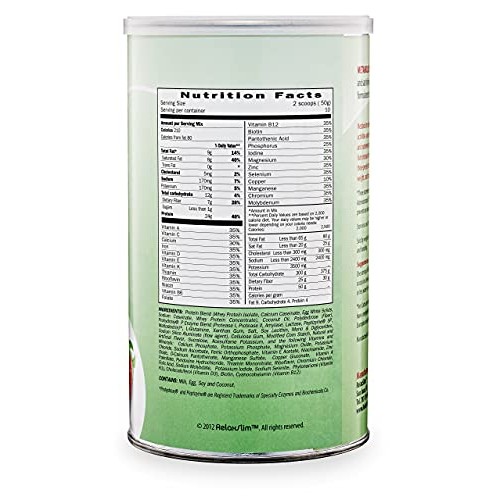 NaturalSlim Whey Protein Blend Shakes, All-in-One Meal Replacemen...