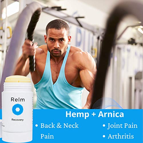 Recovery Body Balm 375 mg Hemp Roll On for Pain 1 oz | Arnica Ess...