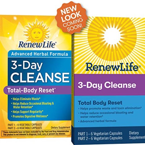 Renew Life Adult Cleanse Total Body Reset, Advanced Herbal Formul...