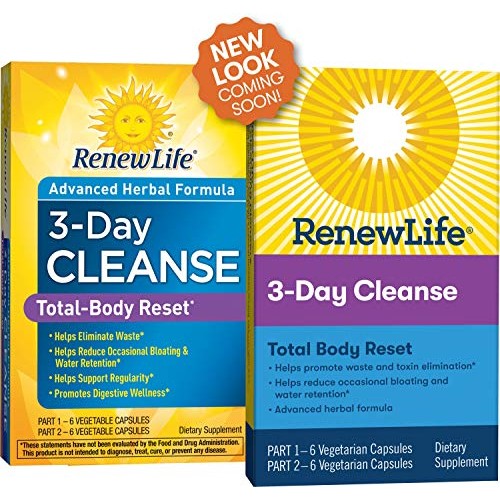 Renew Life Adult Cleanse Total Body Reset, Advanced Herbal Formul...