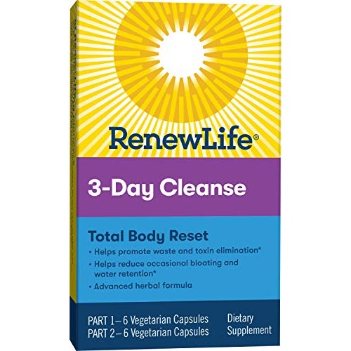 Renew Life Adult Cleanse Total Body Reset, Advanced Herbal Formul...