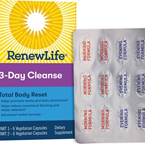 Renew Life Adult Cleanse Total Body Reset, Advanced Herbal Formul...