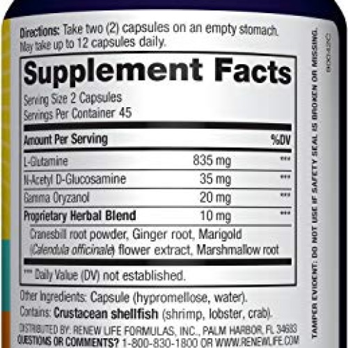 Renew Life Adult Digestive Aid - IntestiNew - Intestinal Lining S...