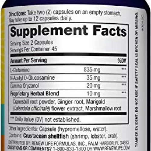 Renew Life Adult Digestive Aid - IntestiNew - Intestinal Lining S...