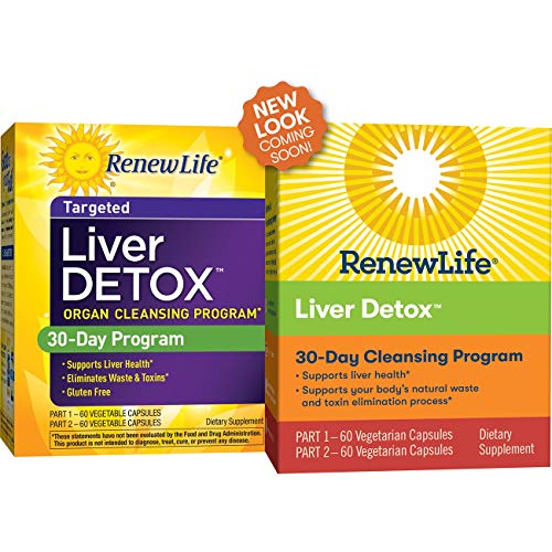 Renew Life Liver Detox - liver detox and cleanse supplement - 30 ...