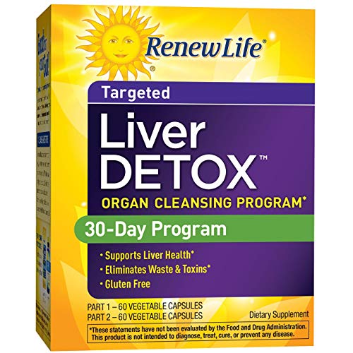 Renew Life Liver Detox - liver detox and cleanse supplement - 30 ...