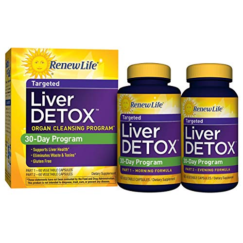 Renew Life Liver Detox - liver detox and cleanse supplement - 30 ...