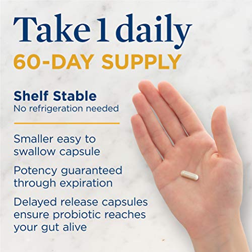 Renew Life Ultimate Flora Adult 50+ Probiotic, 30 Billion CFU, 60...