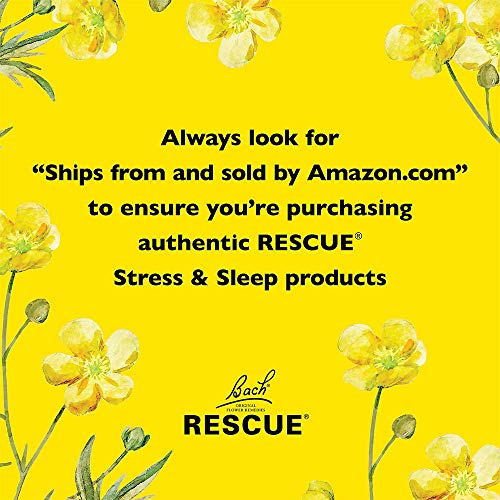 RESCUE PASTILLES, Homeopathic Stress Relief, Natural Lemon Flavor...