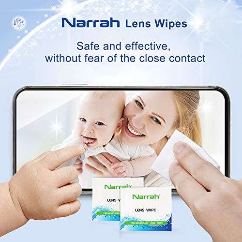 Lens Cleaning Wipes 120 Pre-moistened Glasses Cleaner Individuall...