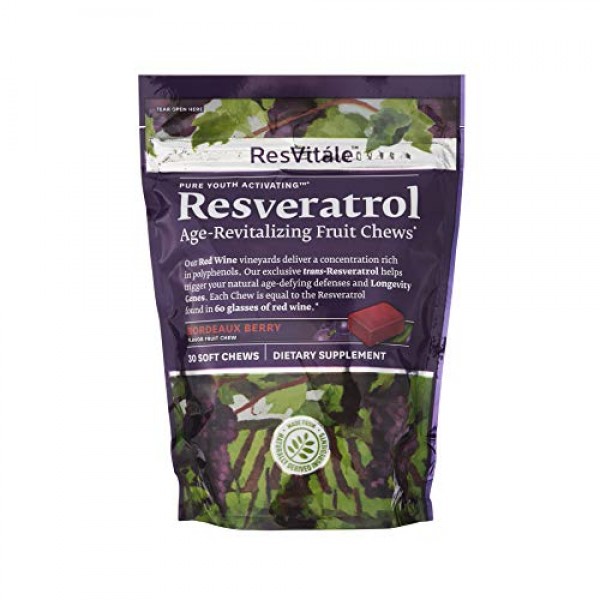 ResVitale Resveratrol - Bordeaux Berry 30 Chews