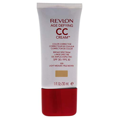 Revlon Age Defying CC Cream, Light Medium/020, 1 Ounce