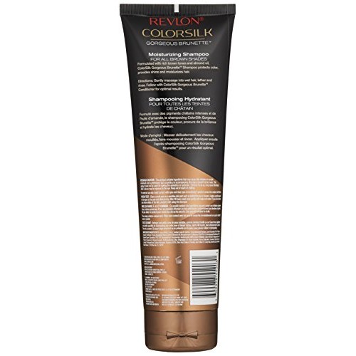 Revlon ColorSilk Care Shampoo, Brown, 8.45 Fluid Ounce