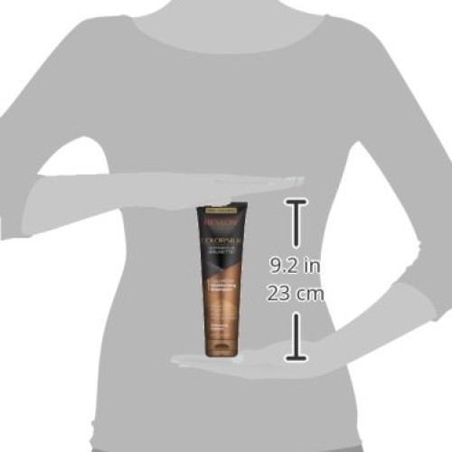 Revlon ColorSilk Care Shampoo, Brown, 8.45 Fluid Ounce