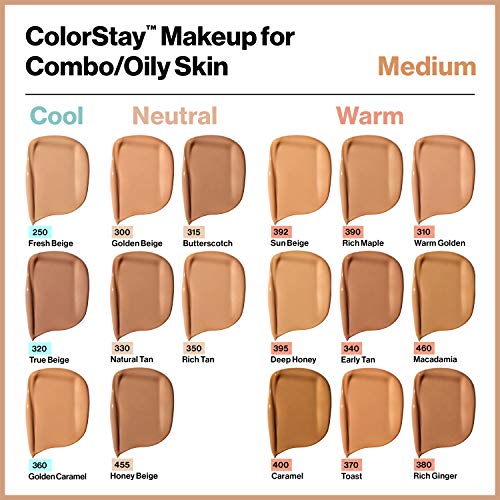 Revlon ColorStay Liquid Foundation Makeup for Combination/Oily Sk...