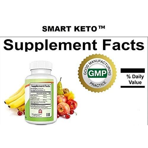 Keto Smart, Pure Keto Diet Pills - Ketosis Supplement to Burn Fat...