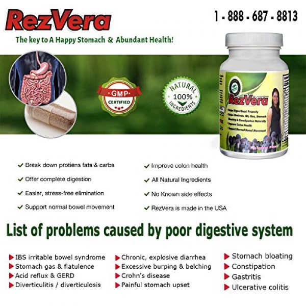 #1 Best All Natural Digestive Supplement for IBS Irritable Bowel ...