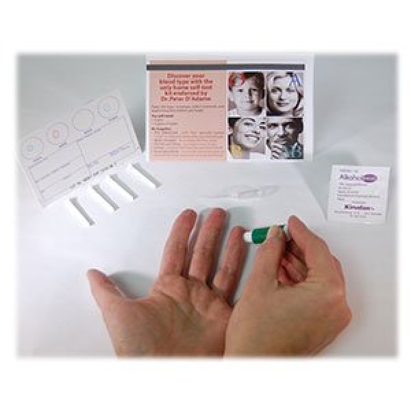 Eat Right 4 Your Type Home Blood Typing Kit with Eldoncard