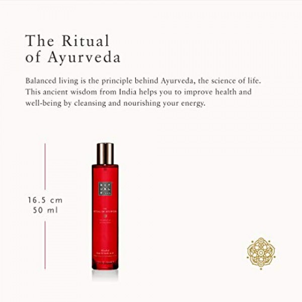 RITUALS The Ritual of Ayurveda Hair and Body Mist, Indian Rose an...