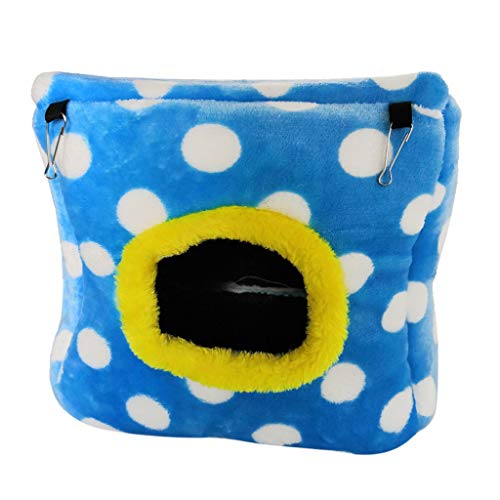 Roagerly Multi-Sized Bird Snuggle Hut Nest- Winter Warm Plush Bir...