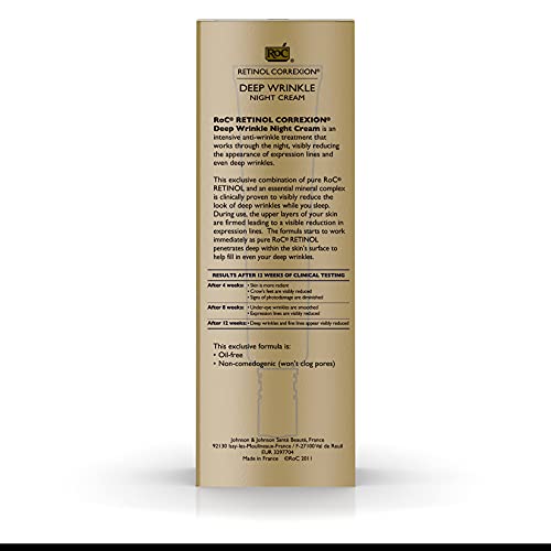 Roc Retinol Correxion Deep Wrinkle Night Cream 1oz 2 Pack