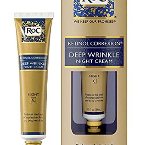 Roc Retinol Correxion Deep Wrinkle Night Cream 1oz 2 Pack