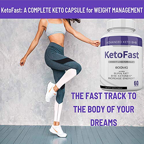 Keto Fast Diet Pills BHB Advanced Ketogenic Keto Fast Burn Ultra ...