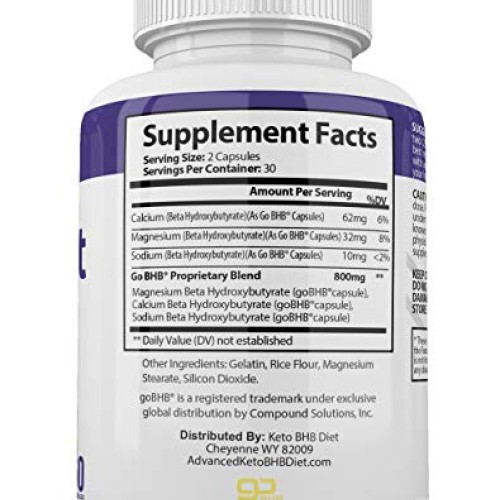 Keto Fast Diet Pills BHB Advanced Ketogenic Keto Fast Burn Ultra ...