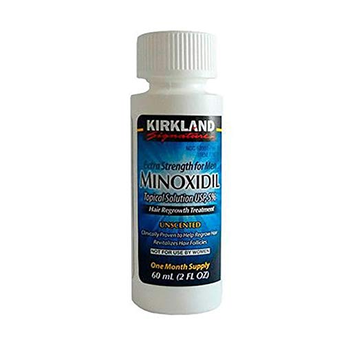 Kirkland Minoxidil 5% Topical Solution Extra Strength Hair Regrow...