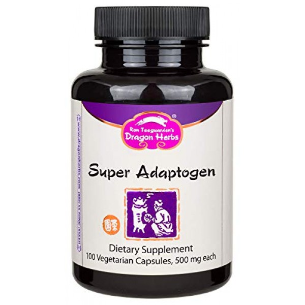Dragon Herbs Super Adaptogen Dietary Supplement -- 500 mg - 100 C...