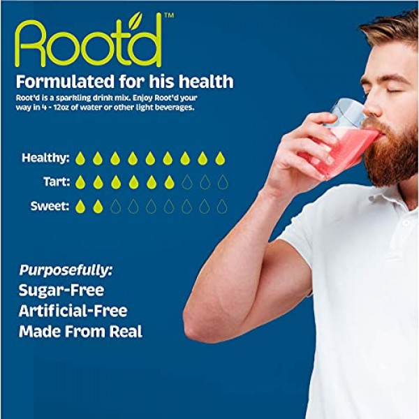 Rootd - Powder Multivitamin + Electrolytes for Men - Sugar Free ...