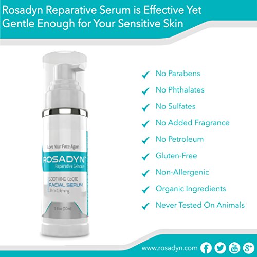 Rosadyn Rosacea Serum and Sensitive Skin 2 Pack - Treatment Gel...