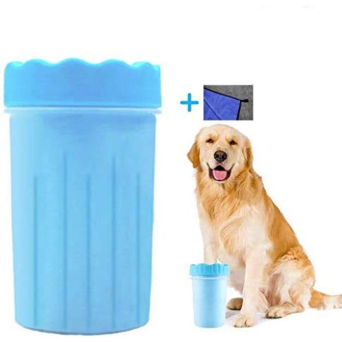 Rose-only Dog Paw Washer , Portable Soft Silicone Pet Paw Cleaner...