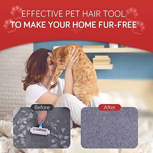 Pet Hair Remover - Dog & Cat Hair Remover with Self-Cleaning Base...