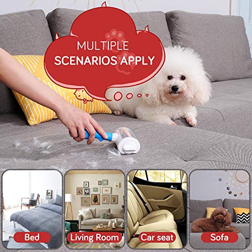 Pet Hair Remover - Dog & Cat Hair Remover with Self-Cleaning Base...