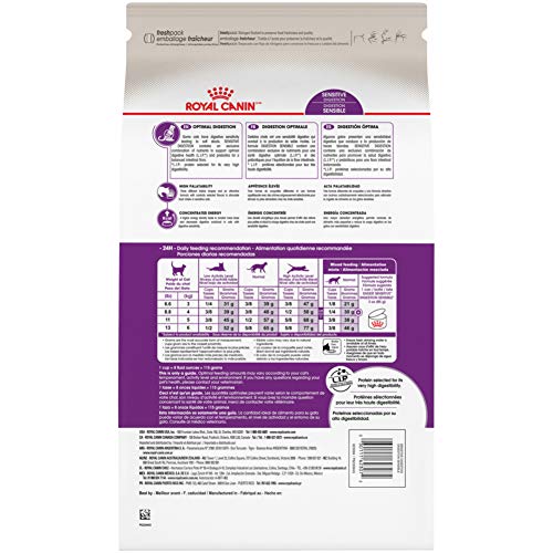Royal Canin Adult Cat Sensitive Digestion Dry Adult Cat Food, 15 ...