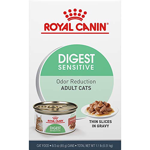 Royal Canin Digest Sensitive Thin Slices in Gravy Wet Cat Food, 3...