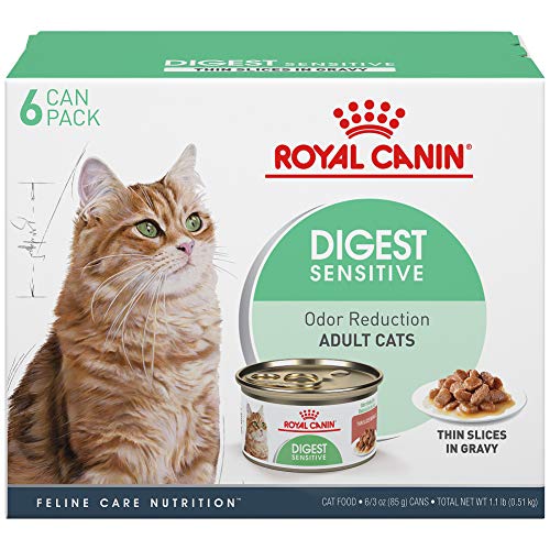 Royal Canin Digest Sensitive Thin Slices in Gravy Wet Cat Food, 3...