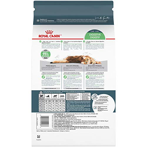 Royal Canin Digestive Care Dry Cat Food, 6 Pounds. Bag