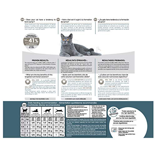 Royal Canin Oral Care Dry Cat Food, 6 lb. bag