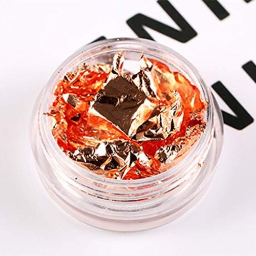 RSGDWD Nail Accessories, Gold and Silver foil Nail Decoration, Fi...
