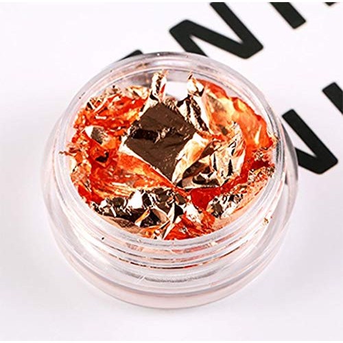 RSGDWD Nail Accessories, Gold and Silver foil Nail Decoration, Fi...