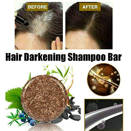 Organic Grey Reverse Shampoo Bar ,Essence Hair Darkening Shampoo ...