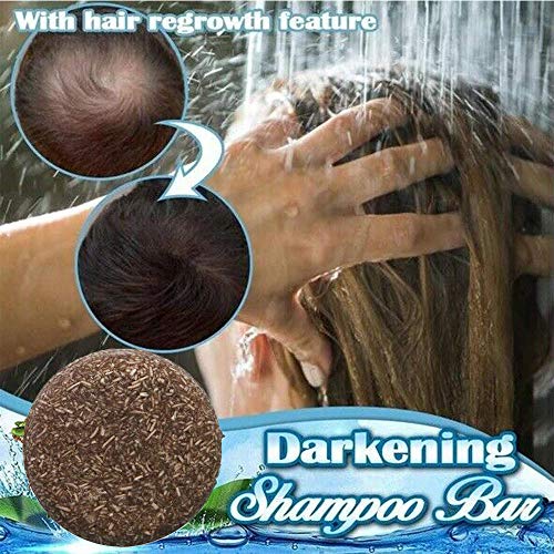Organic Grey Reverse Shampoo Bar ,Essence Hair Darkening Shampoo ...