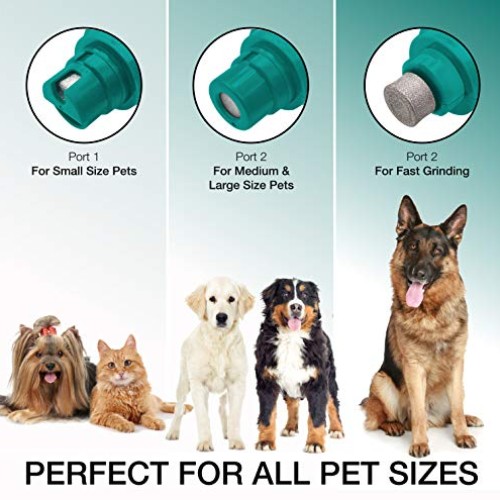 Ruff n Ruffus Upgraded Professional 2 Speed Dog & Cat Nail Grind...