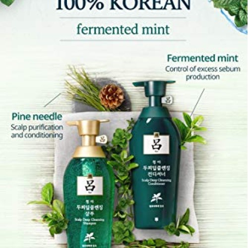 Ryo Chung Ah Mo Dry Scalp Deep Cleansing Shampoo + Conditioner
